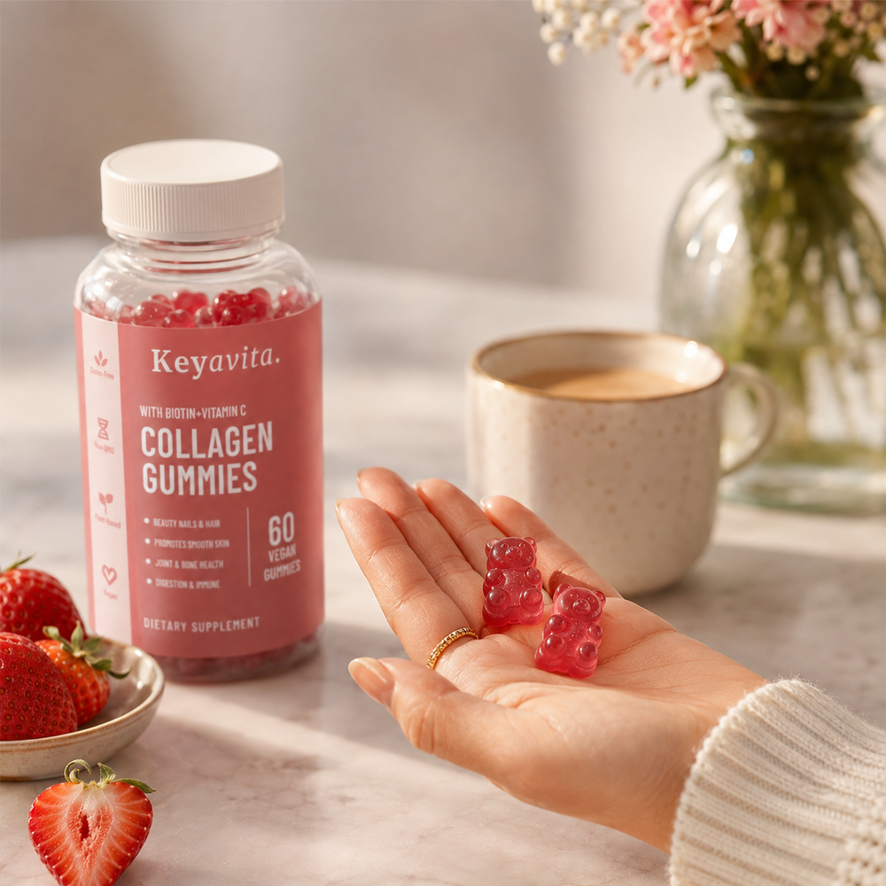 4-in-1 Collagen Gummies + Biotin & Vitamin C