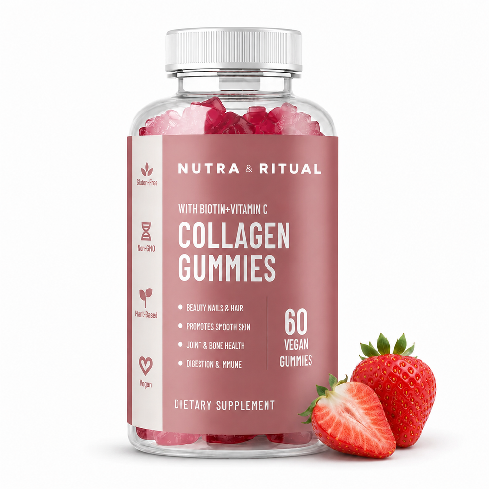 4-in-1 Collagen Gummies + Biotin & Vitamin C